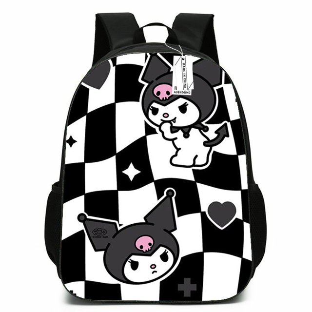 Sanrio Kulomi-Mochila De tela Oxford transpirable resistente al desgaste, Bolsa Escolar de gran capacidad con dibujos animados japoneses, periféricos de Anime