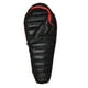 thumbnail image 4 of Saco de dormir térmico de plumón para camping, senderismo, mochilero, oficina, saco de dormir momia a presión 400g negro, 4 of 9