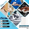 thumbnail image 4 of Simpli-Magic 79100 Shop Towels, 14"x12", Basic White, 50 Count, 4 of 4