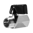 thumbnail image 2 of Mini Ball Valve Brass, Male X Female Thread Air Compressor, Made of Copper, Regulate and Control Air, Oil and Water, Suitable for Regular Operation, Lightweight, Small Fluid, 2 of 5