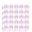 Clear, variant on Cat Paw Toe Beans with Cute Sparkles Planner Calendar Scrapbooking Crafting Stickers