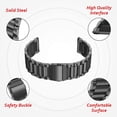 thumbnail image 4 of Stainless Steel Band Watch Strap For Samsung Galaxy Watch 4 Classic 46/42/44/40m, 4 of 10