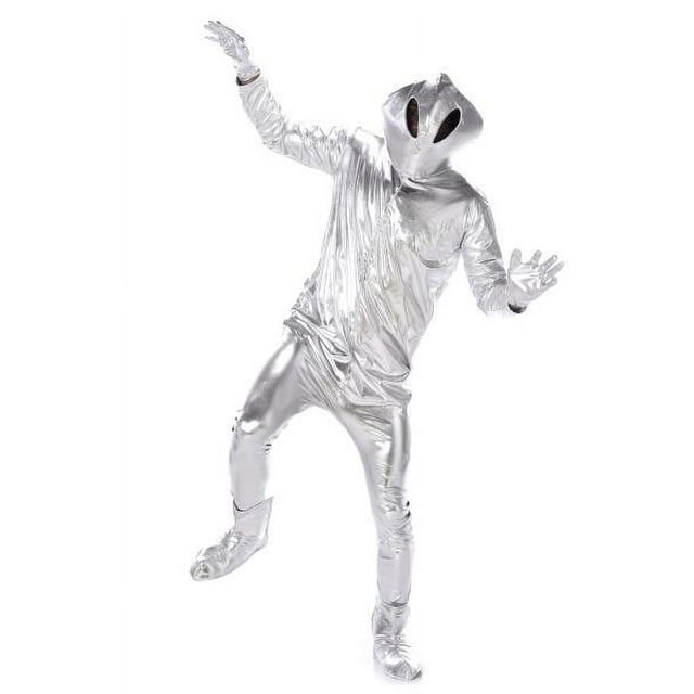 Silver Alien Costume | Space and Universe | Mens Costumes (Large)