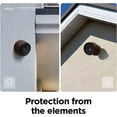 thumbnail image 6 of elago Google Nest Cam Cover Designed for Nest Cam Outdoor or Indoor (Battery) - Magnetic Mount Cover Included, All Weather Protection, Easy Installation [Dark Brown], 6 of 8