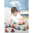 thumbnail image 4 of 12 Pcs Magnetic Train Puzzle Wooden Number Train Toys Building Block Toy Preschool Learning Wood Train Toys Color Cognition Fine Motor SKills Development for Boys Girls Over 3 Years Old, 4 of 11