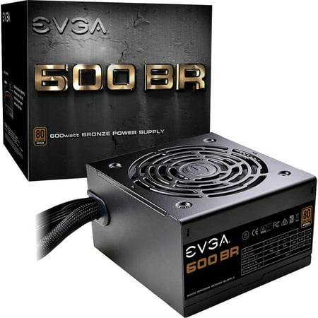 UPC: 0843368051914 | EVGA BR Series 600W 80+ Bronze Power Supply