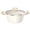 White, variant on Nonstick Stock Pot with Lid, 4.5QT Stockpot Pasta Cooking Pot , Granite Casserole Soup Pot, Non Stick Stew Pot Cookware for Stews, Soups, Compatible with All Stovetops（White)