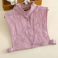 thumbnail image 4 of Camicover Detachable Dickey Collar Half Shrt Blouse Collar for Women and Girls Pack of 3, 4 of 8