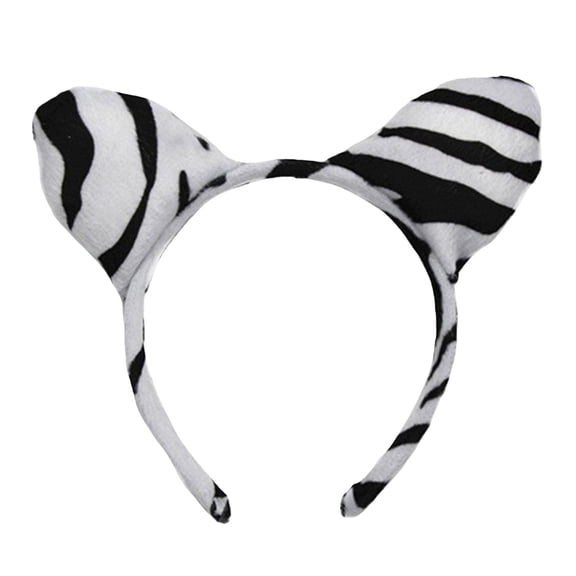 MEICHEN Plush Animal Headband for Dress Up Party Cute Hoop Soft Furry Accessory for Women Girls Kids Summer Fall Fashion Essentials Accessories