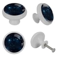 thumbnail image 4 of Constellation Fluorescent Drawer Pulls with Screws - Round 4-Pack, Glow-in-the-Dark Knobs for Cabinets, Wardrobes, and Dressers - Dresser and Kitchen Hardware, 4 of 6