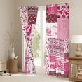 thumbnail image 3 of Homewish Western Cowgirl Boots Black Out Curtains,Rustic Bull Skull Curtains Pack of 2 (42x63 Each),Retro Horseshoe Bedroom Curtains For Girls Boys,Microfiber Bedroom Decor, 3 of 6