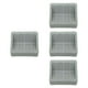 thumbnail image 2 of 4x Posavasos para muebles, protectores de suelo para evitar arañazos. gris, 2 of 9