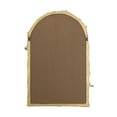 thumbnail image 4 of Tcbosik Arched Mirror, 24" x 34" Wall Mounted Mirror for Bedroom, Bathroom, Living Room, Gold, 4 of 5