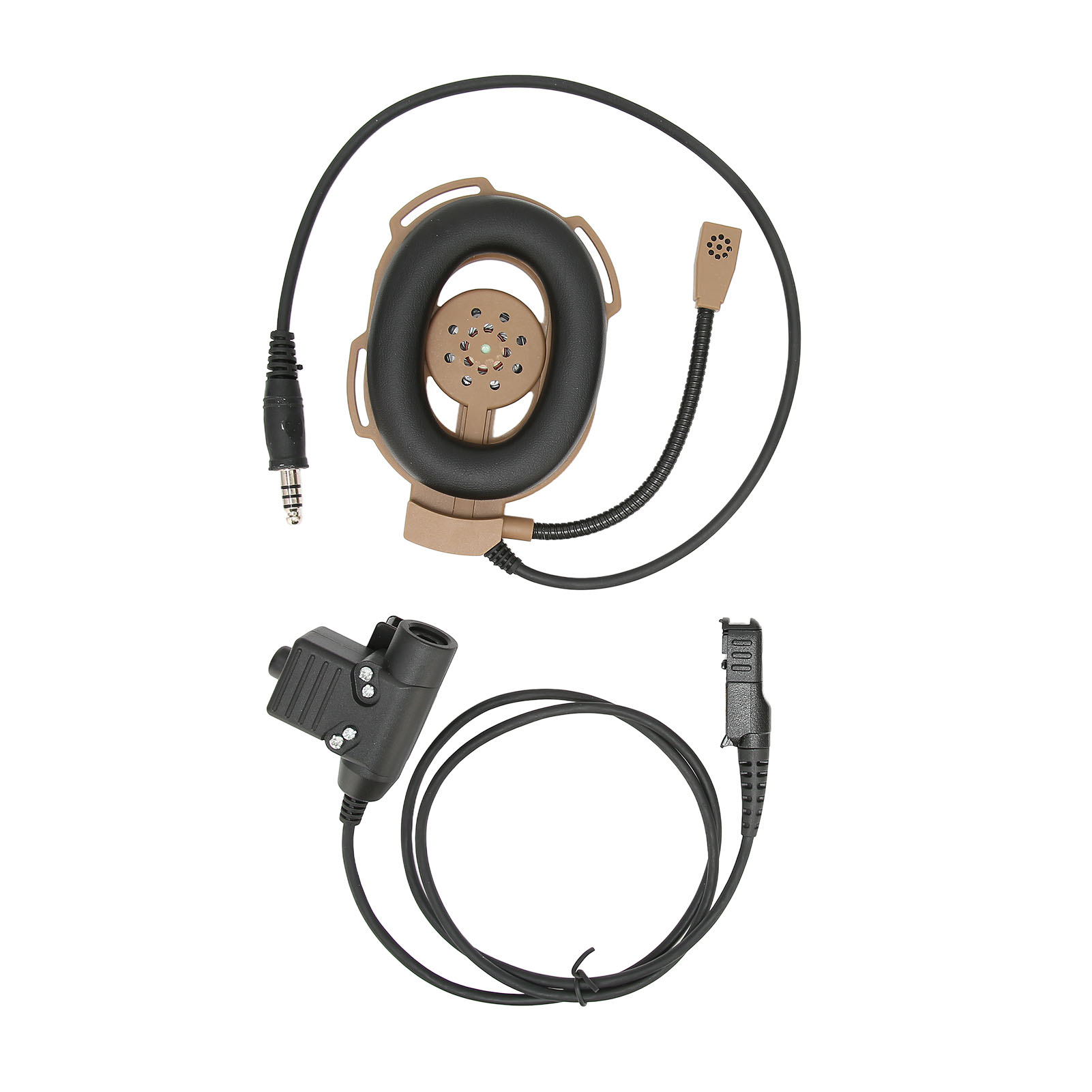 Motorcycle Helmet Earpiece, Unilateral Headphones Ventilate Ear Pad