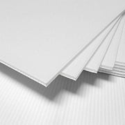 2 pack- Corrugated Plastic 24x36 4mm White