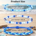 thumbnail image 2 of 30pcs Braided Beaded Friendship Bracelets for Teens Girls Handmade Stackable Woven Cute Girls Bracelets Teenager Pinata Goody Bag Stocking Stuffers Tween Birthday Christmas Party Favors, 2 of 7