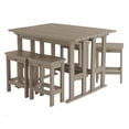 thumbnail image 4 of Highwood 6-pc Lehigh Balcony Set - Counter Height, Outdoor, Eco-friendly, Synthetic Wood, 4 of 8