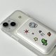 thumbnail image 4 of Korean Cartoon Rabbit Pattern For Magsafe Wireless Charge Clear Phone Case For iPhone 15 14 12 13 11 Pro Max Magnetic Soft Cover, 4 of 4