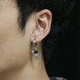thumbnail image 4 of Hypoallergenic Stainless Steel Stylish Astronaut Robot Necklace And Earring, 4 of 4