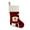 C, variant on 10*18 Inches Christmas Christmas designs Stockings Red Velvet with White Super Soft Plush Cuff Xmas Stockings Classic Personalized Stocking Decorations for Family Holiday Season Décor Penguin