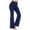 D-Navy, variant on Wyobmus High Waist Flare Leggings With Phone Pocket for Women Tummy Control Bell Bootcut Leggingscozy Elastic Waist Workout Sports Running Yoga Pants S-5X C-Black