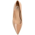 thumbnail image 5 of Journee Womens Celica Slip On Kitten Heel Pointed Toe Pumps, Widths Available, 5 of 10