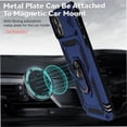 thumbnail image 4 of Estuche GANGXUN para iPhone 11, soporte giratorio 360°, estilo mecánico y magnético, 4 of 5