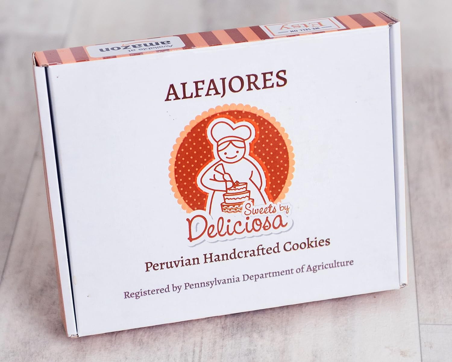 Alfajores The Icing House - Box of 12 cookies - Filled with Dulce de leche