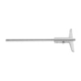 thumbnail image 1 of Depth Vernier Caliper Micrometer Measuring Tool 0.02mm Resolution Woodworking Metal Ruler for Inside Outside Depth Step Measurements with Storage Box, 1 of 7