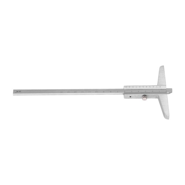 Depth Vernier Caliper Micrometer Measuring Tool 0.02mm Resolution Woodworking Metal Ruler for Inside Outside Depth Step Measurements with Storage Box