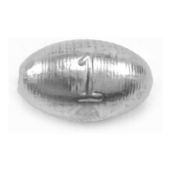 1oz Egg Slip Sinker Fishing Weight - Choose Quantity 30