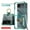 Green, variant on Jiahe Cover For Samsung Galaxy Z Flip4 Case,Slim Shockproof Transparent with Ring Anti-Scratch Full Body Protection Cover,Black