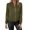 Green, variant on Baberdicy Women's Casual Outerwear Jacket, Classic Long Sleeve Coat for Daily Use , Solid Casual Jacket, Everyday Zip Coat, Fall Daily Outerwear Black L