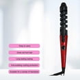 thumbnail image 4 of Automatic Curling Iron Ceramic Auto Hair Curler - Detangle Scald-free Fast Heating One-click Automatic Rechargeable, 4 of 5