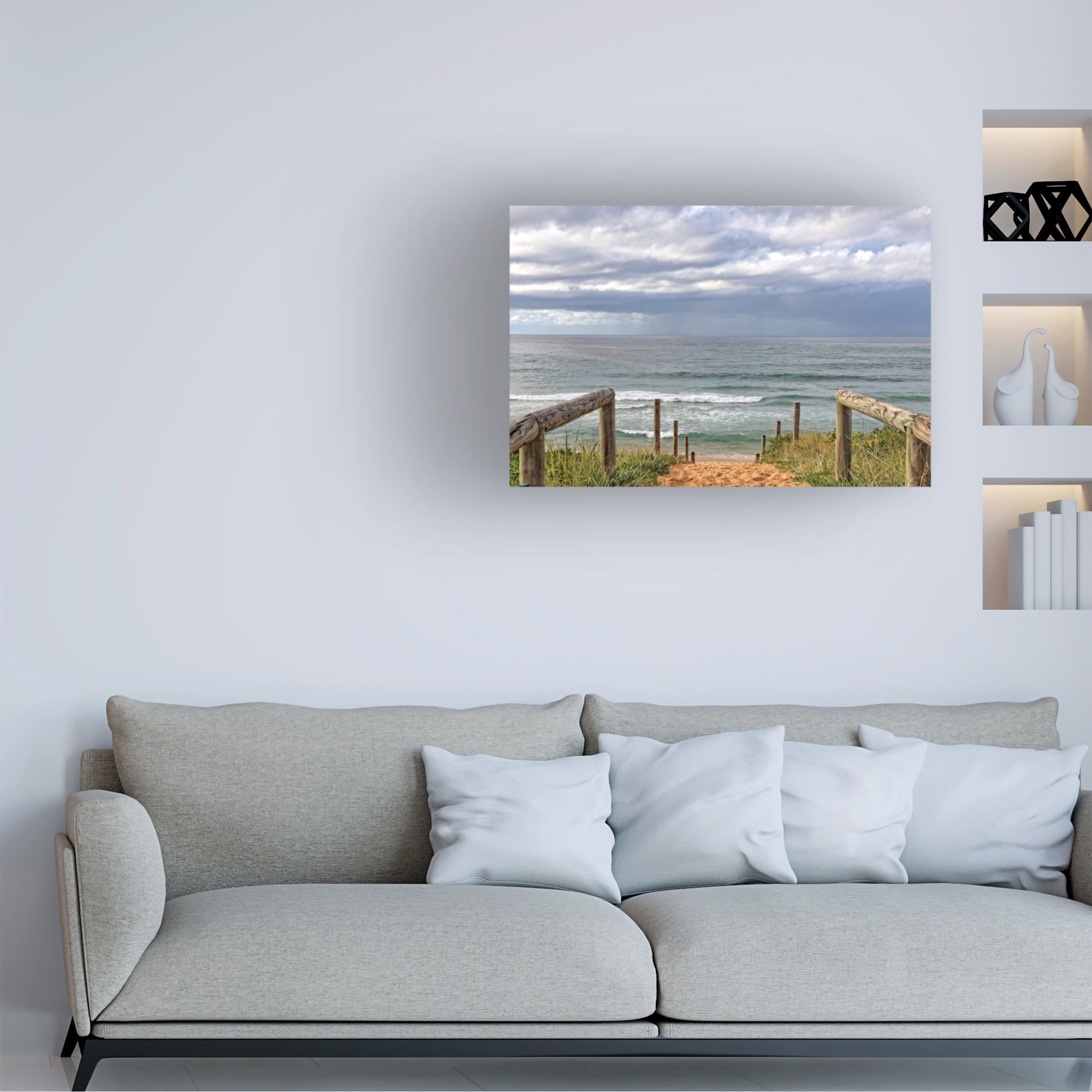 Trademark Fine Art 'BC Time to chill' Canvas Art by Beata Czyzowska Young