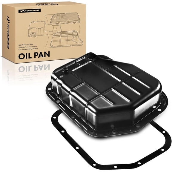 A-Premium Transmission Oil Pan with Gasket Compatible with Jeep Grand Cherokee 1993-2004 Dodge Ram 1500 Durango Dakota B150 B250 B1500 B2500 D150 D250