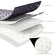 thumbnail image 5 of Cojín de asiento de coche con ventilación y respaldo, cómodo y fresco para verano, ideal para diversas situaciones, apto para todas las estaciones. Fundas de asiento de esponja., 5 of 6