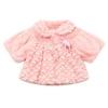 Little Girls Pink Flower Brooch Waistcoat 4
