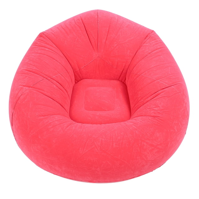 Chaise Gonflable, Canapé Pliable Confortable en Tissu pour Extérieur Rouge, Bleu Foncé, Gris