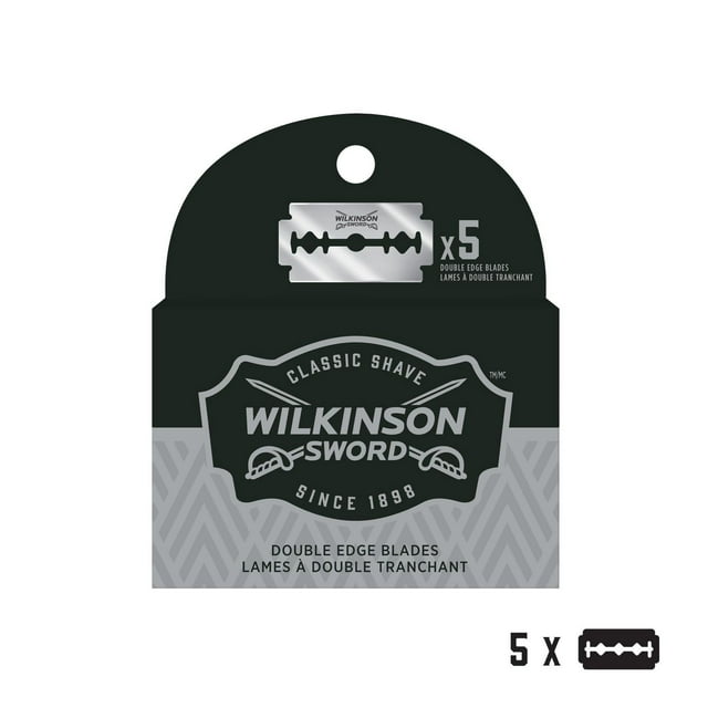 Lames classiques pour rasoir de sécurité à double tranchant de Wilkinson Sword