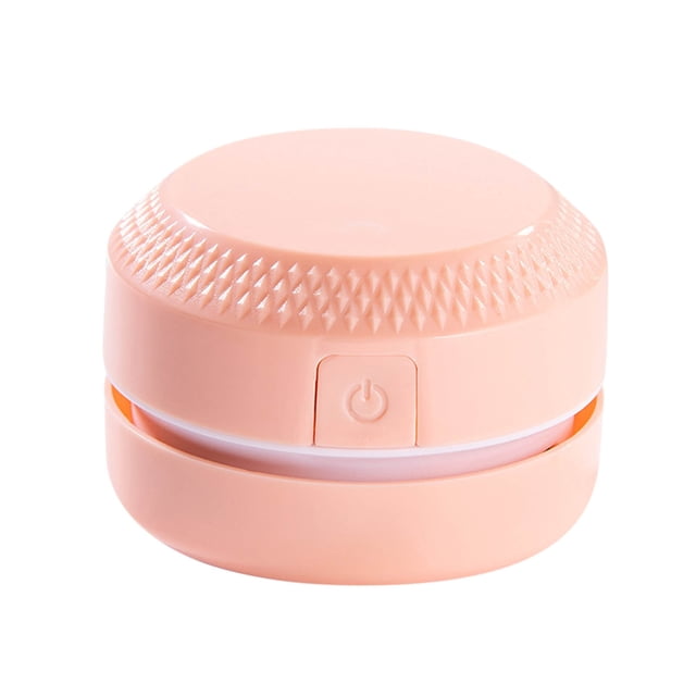 Pompotops Desktop Vacuum Cleaner Mini Small Rubber Confetti Keyboard Cleaner Portable Automatic Collector Clearance