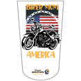 thumbnail image 1 of Amputee Sock "Biker Mom America V1" 3PLY Residual Wound, Over Shrinker Sock, 1 of 3