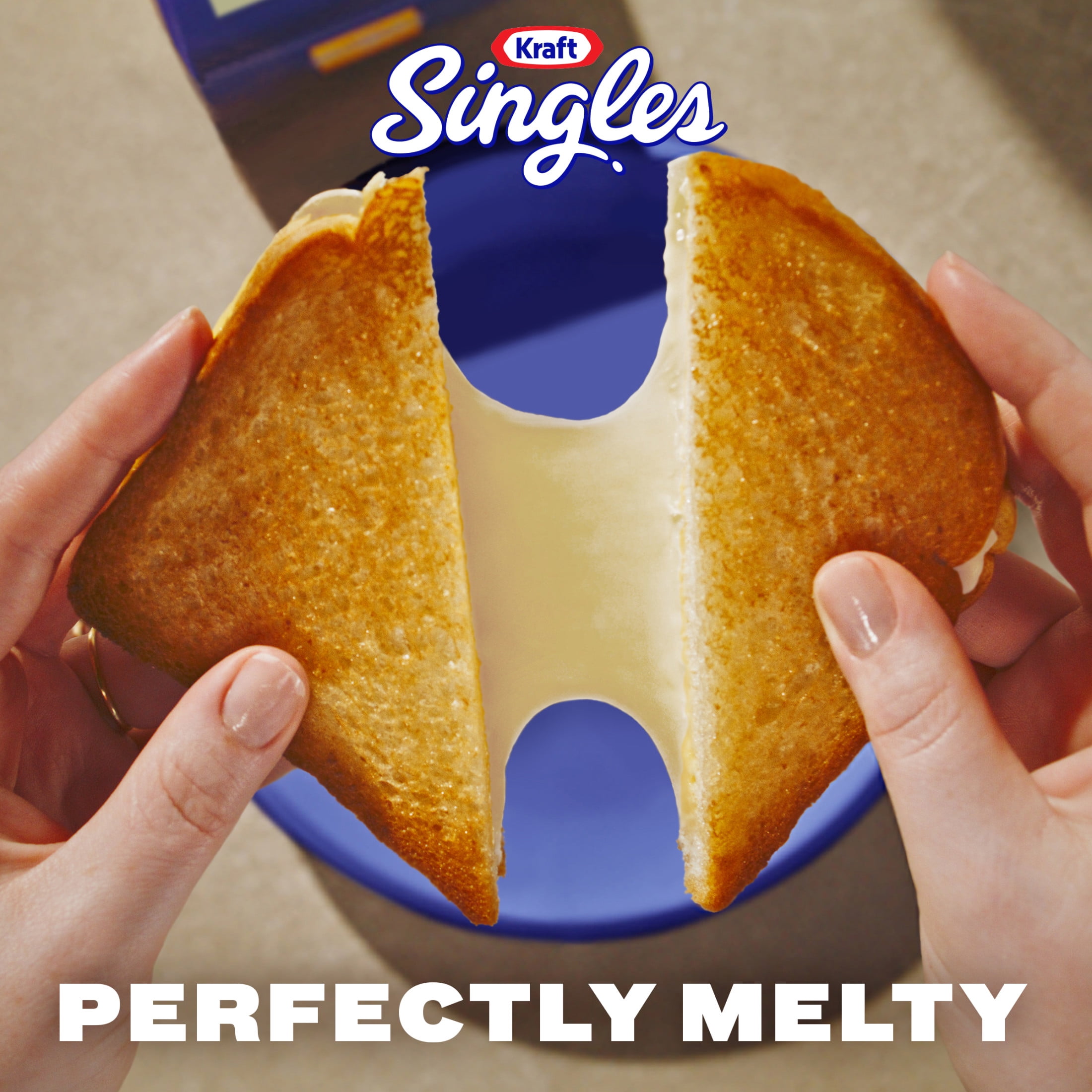 Kraft Singles White American Slices, 24 Count Pack