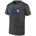thumbnail image 2 of Men's Fanatics Charcoal Los Angeles Rams Super Bowl LVI Champions Big & Tall Fumble T-Shirt, 2 of 4