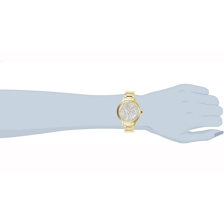Invicta Angel Quartz Crystal White Mother of Pearl Dial Ladies Watch 28654