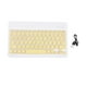 thumbnail image 4 of Teclado Bluetooth profesional coreano compacto y recargable para portátil Android Amarillo, 4 of 9