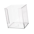 thumbnail image 1 of Archivador de revistas, organizador de libros de escritorio, caja de almacenamiento de libros transparente, vitrina apilable para sobres, hogar,, 1 of 9