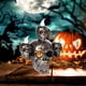 thumbnail image 1 of Estatua de de terror de Halloween, quemador de , 3 s pequeñas en una grande, decoración para fiestas, suministros dorado BLESIY Estatua de Halloween, 1 of 8
