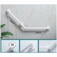 thumbnail image 4 of Basic 135° angled grab bar, 45cm armrest, 45cm (white), 3 legs., 4 of 4