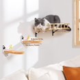 thumbnail image 2 of HAHADAXA Perchoirs Muraux pour Chat, 2 of 4